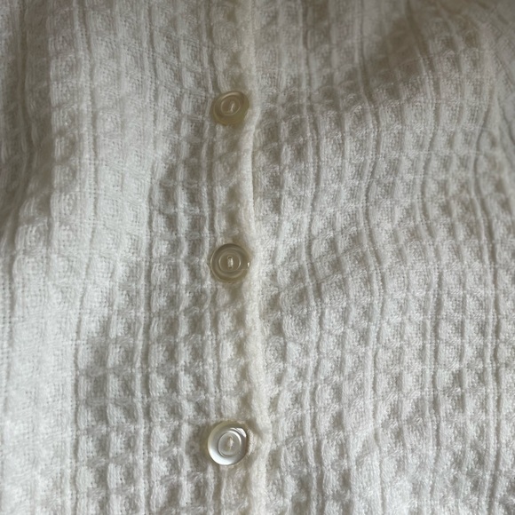 Vintage Ivory Sweater Cape - Picture 5 of 6